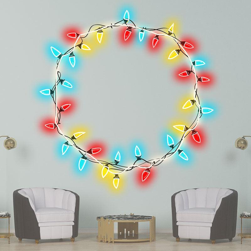 Gorgeous Colorful Round Strip neon signs Lights - Light up your space and create a festive atmosphere!