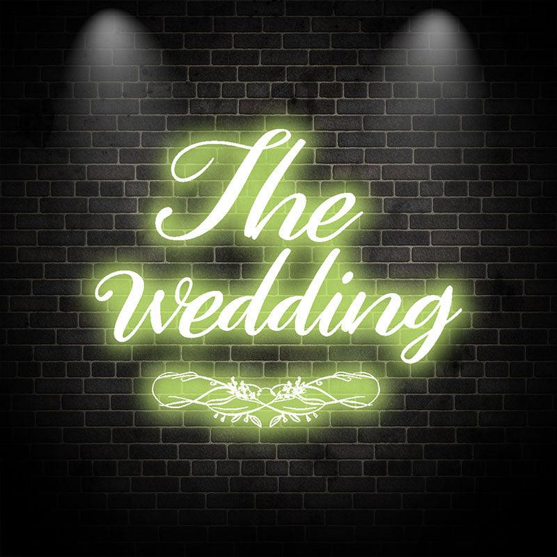 Personalized Wedding Neon Light – Custom Name & Color LED Decoration