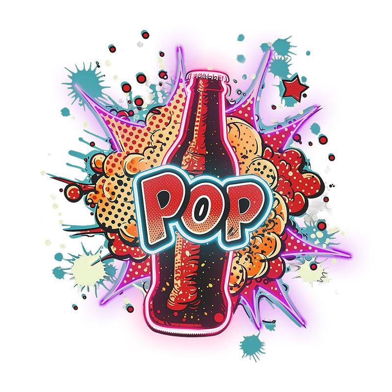 Pop Vapor Neon Light – Colorful Smoke LED Art for Home & Party Decoration