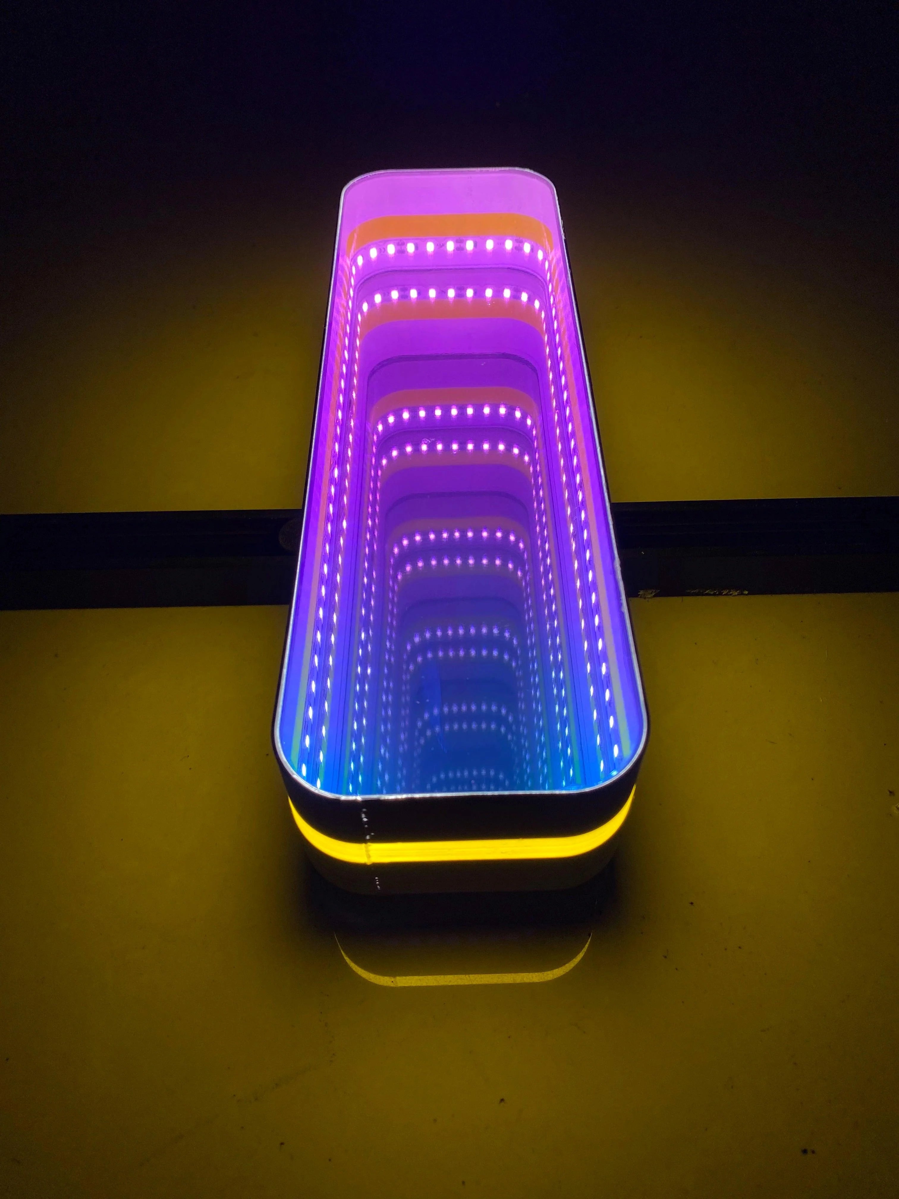 Stocked Infinity Mirror 3D Letters, Uppercase letters, Perfect for Restaurant, Market, Bar, Hotel Decor