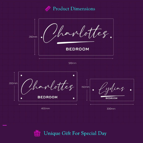 Personalized Mirror light Wedding neon sign