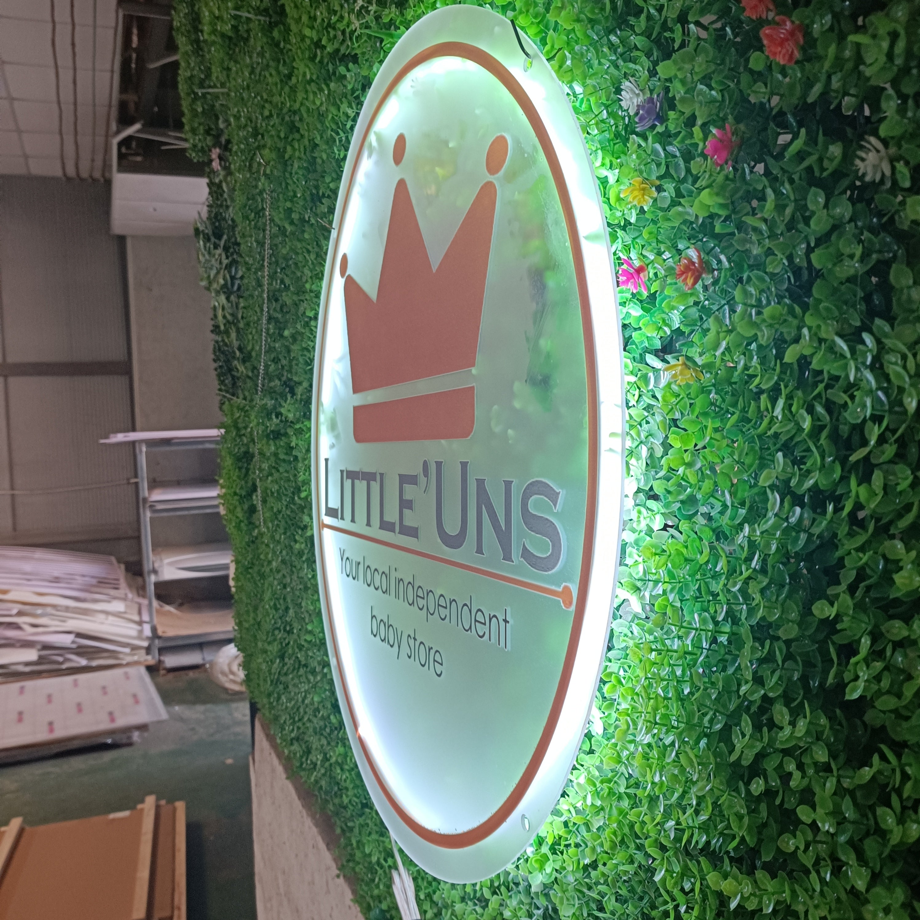 Custom LED Neon Acrylic Backlit Sign - 20 inches
