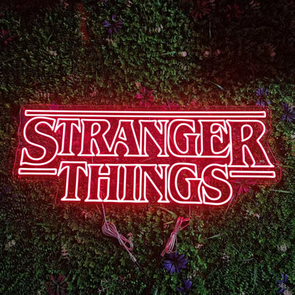 Stranger Things Neon Sign – Retro LED Light for Wall Decor, Perfect for TV Show Fans, Bedroom, Game Room, Party Decoration