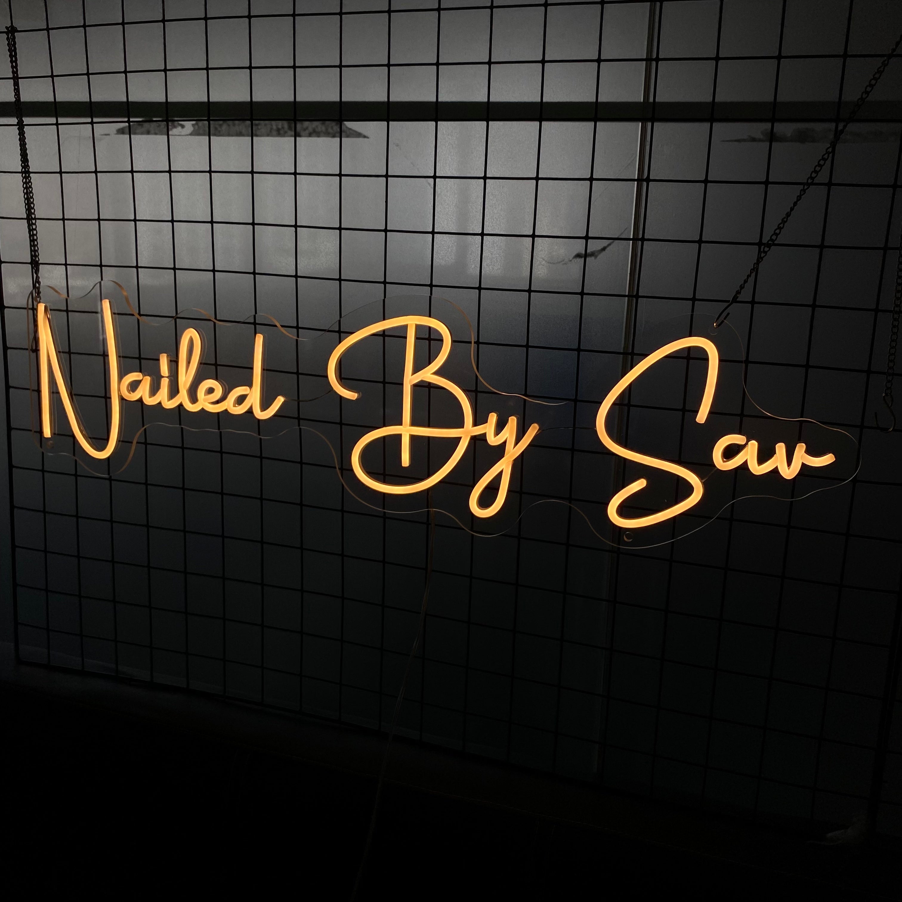 Premium LED Neon Sign for Nail Bar – Modern and Durable Design