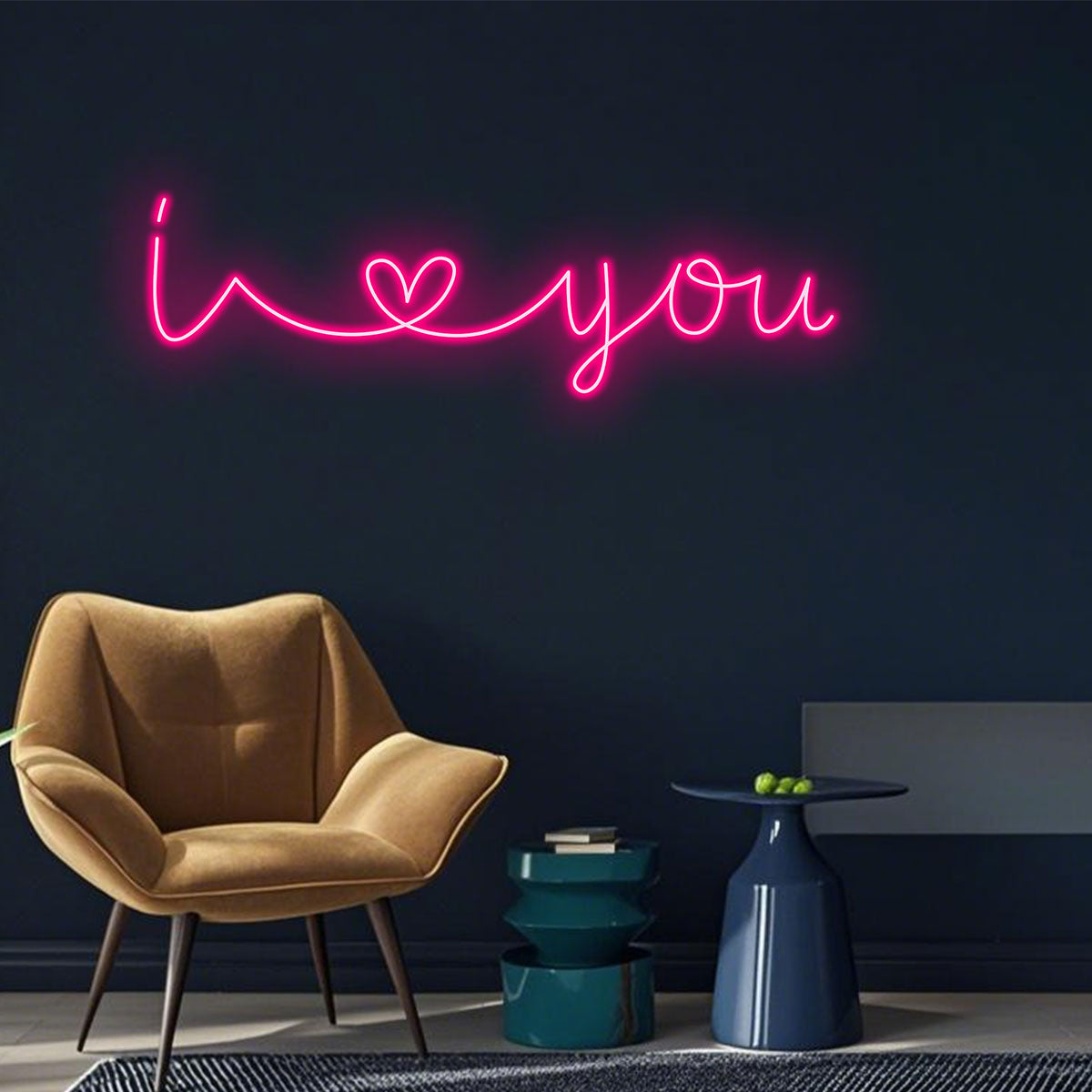 Romantic Pink Neon Sign, Powered Decorative Light, Great for Valentine's Day Decor,Bedroom Decoration, Love Confessions, Gift