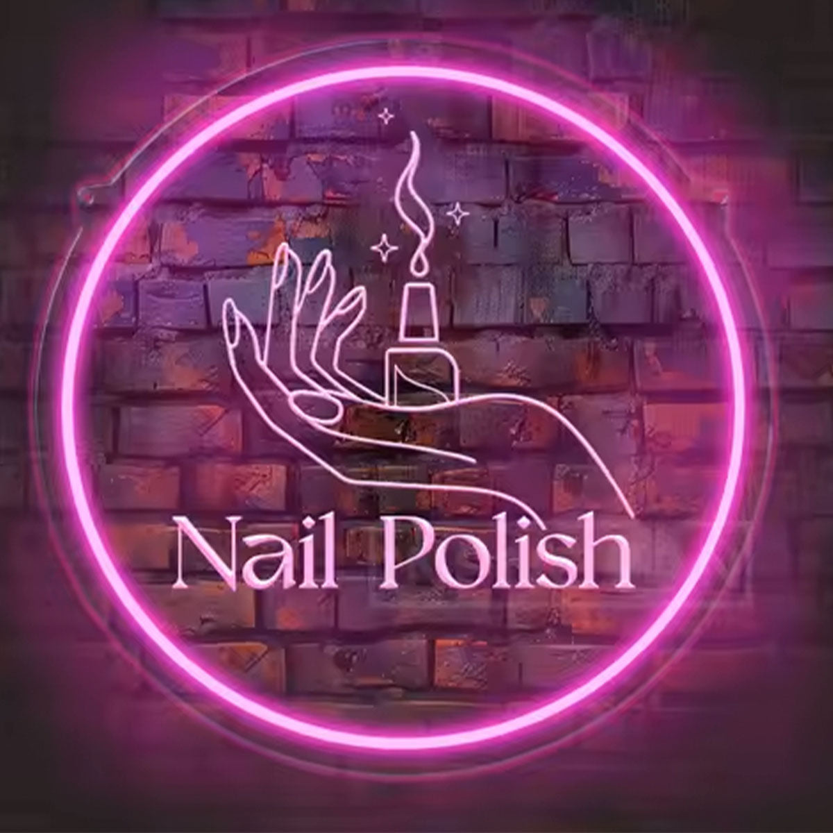 Custom Backlit LED Acrylic Sign for Business Logo or Home Decor – Personalized Luminous Wall Signboard with Remote Control