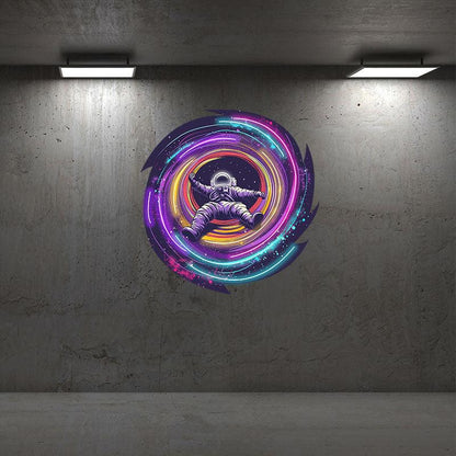 Galactic Adventure: Astronaut Neon signs  Light - Stunning LED Display of Interstellar Travel