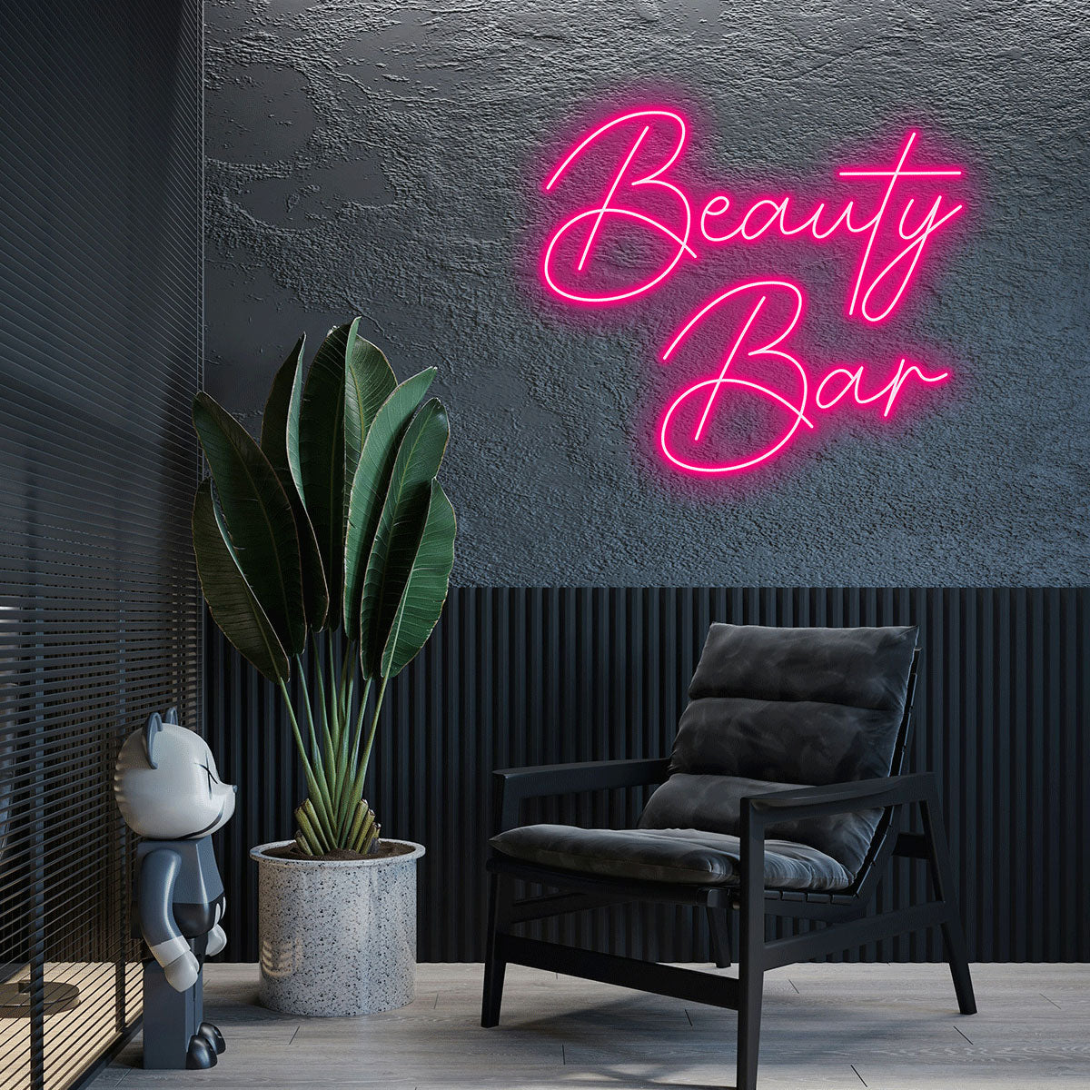 Bright Pink “Beauty Salon” Neon Sign for Beauty Business, Shop Decor, Gift