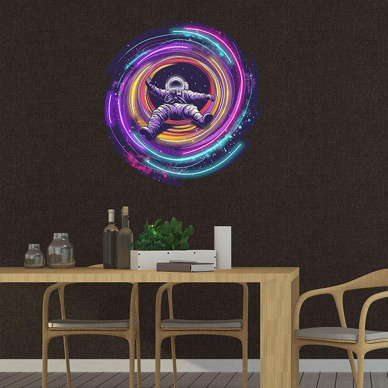 Galactic Adventure: Astronaut Neon signs  Light - Stunning LED Display of Interstellar Travel