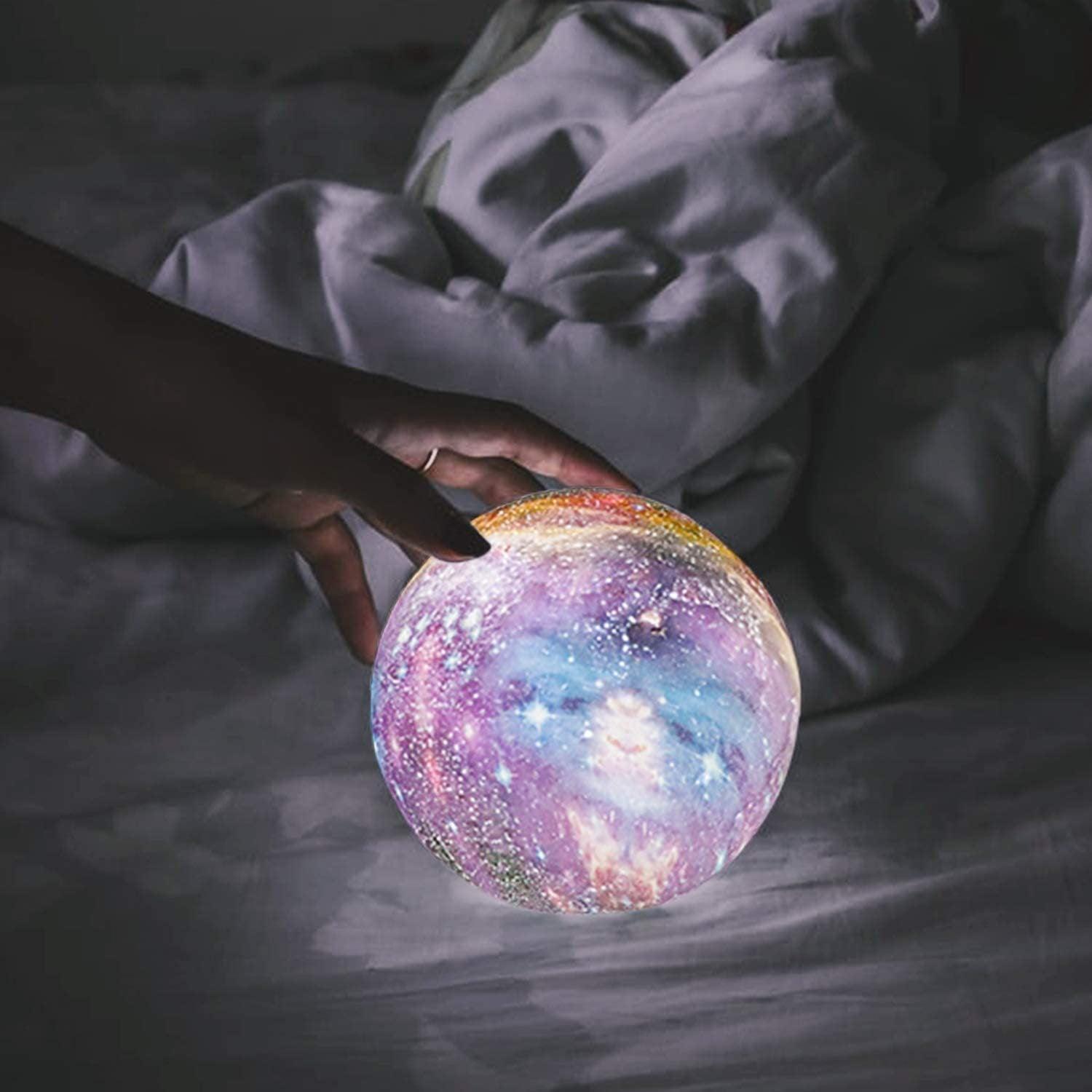 3D Planet Moon Lamp