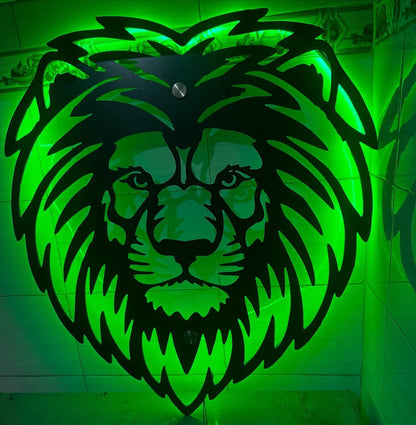 Custom LED Backlit Acrylic Sign - Business Logo Design for Salons, Shops & Business Branding