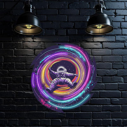 Galactic Adventure: Astronaut Neon signs  Light - Stunning LED Display of Interstellar Travel
