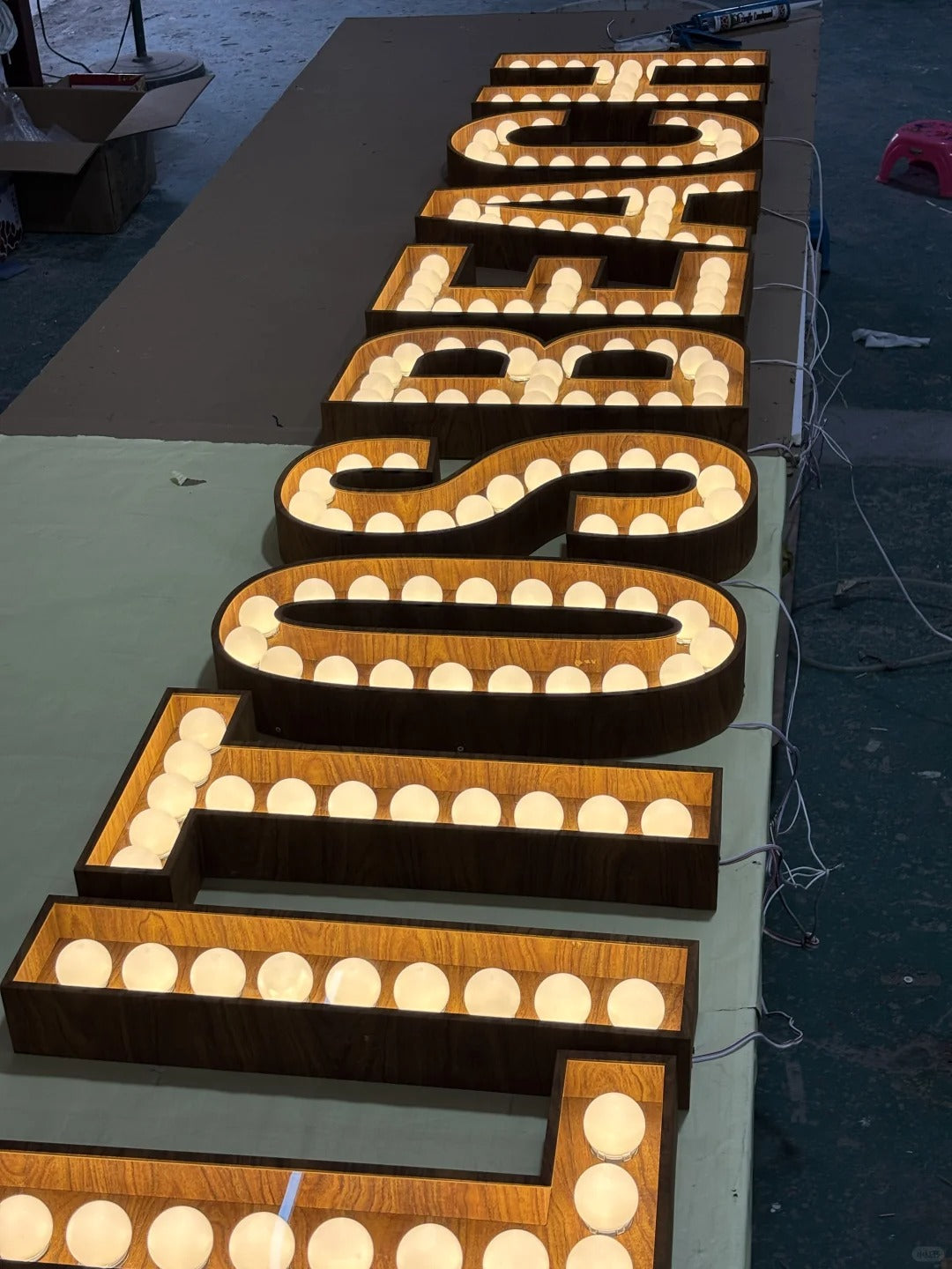 Custom Marquee Signs - Vintage-Inspired Light-Up Letters for Parties, Events & Storefront Displays