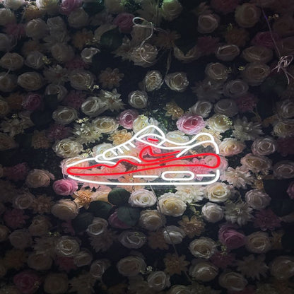 Sneaker Neon Sign - Custom LED Shoe Wall Light for Sneakerheads, Bedroom Decor, Game Room, Man Cave, Store Display
