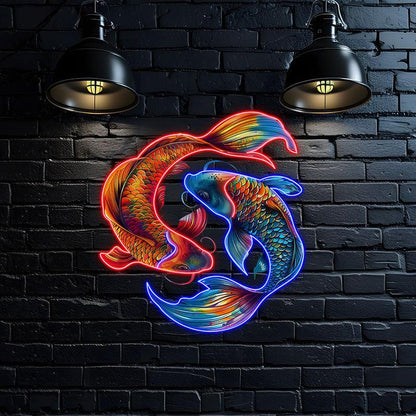 Pisces Neon signs Light - Enchanting LED Zodiac Sign Decor for Home, Perfect Gift for Pisces Lovers, Dreamy Wall Art