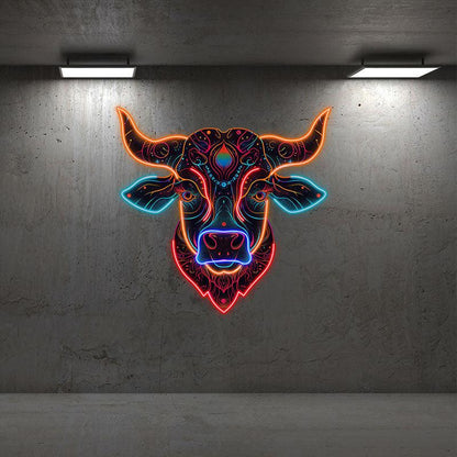 Taurus Neon signs Light - LED Zodiac Sign Decor for Home, Astrology Gift for Taurus Lovers, Unique Taurus Wall Art